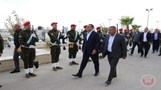 المحافظ دودين يستقبل قائد جهاز الإستخبارات العسكرية اللواء نضال شاهين