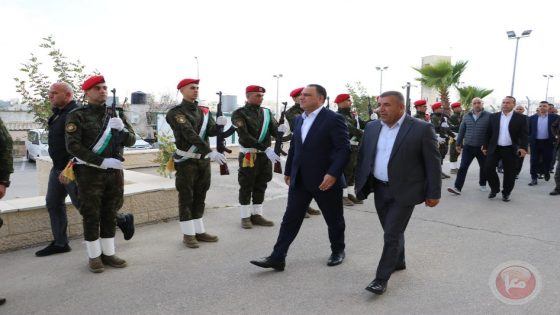المحافظ دودين يستقبل قائد جهاز الإستخبارات العسكرية اللواء نضال شاهين