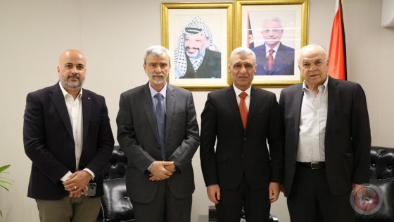 الجهود متواصلة: وزير الشؤون المدنية يستقبل وفداً من مصلحة مياه محافظة القدس
