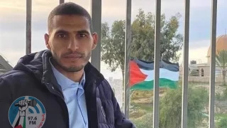 استشهاد الصحفي الجريح حسن اصليح في خان يونس