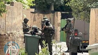 الاحتلال يشرع بهدم المنزل الذي استشهد فيه أربعة شبان في طمون