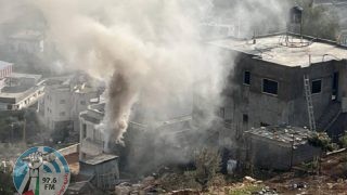 قوات الاحتلال تقصف منزلا في طمون وتفجر مقهى في طوباس