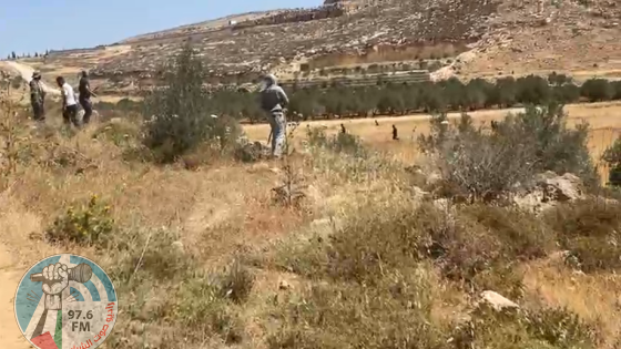مستعمرون يهاجمون المغير والأهالي يتصدون لهم