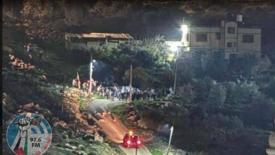 مستعمرون يهاجمون منازل في بروقين غرب سلفيت