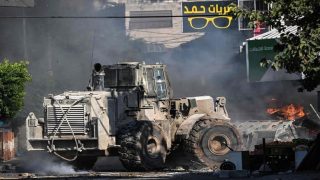 الاحتلال يواصل هدم المباني في مخيم نور شمس