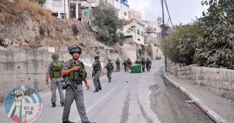 الاحتلال يقتحم سلوان جنوب المسجد الأقصى