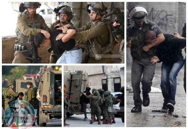 الاحتلال يعتقل 11 مواطنا من محافظة رام الله والبيرة