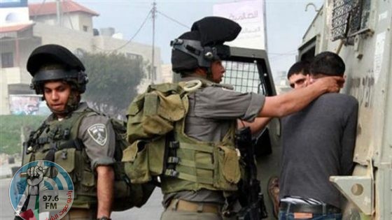 الاحتلال يعتقل ثلاثة شبان من عبوين والمغير بمحافظة رام الله والبيرة
