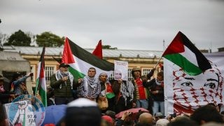 آلاف يتظاهرون في البرازيل وتشيلي والمكسيك دعما لفلسطين