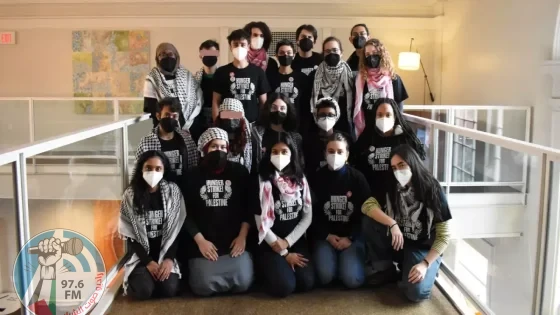 طلاب جامعة نيويورك يواصلون اضرابهم عن الطعام لليوم السابع دعماً للقضية الفلسطينية