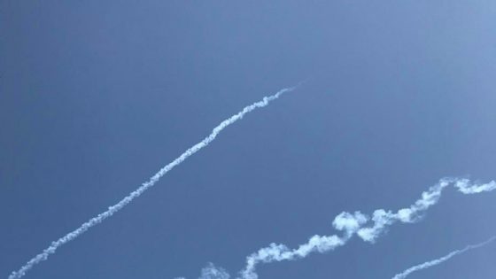 سقوط صاروخين أطلقا من قطاع غزة في نير عوز