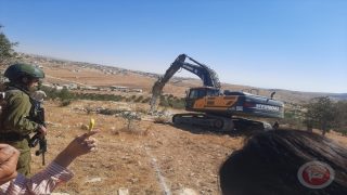 الاحتلال يهدم مشتلا زراعيا شمال غرب سلفيت