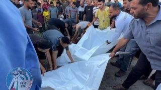 استشهاد أم وطفلها ورجل وزوجته ونجلهما في قصف الاحتلال عبسان الكبيرة ومواصي خان يونس