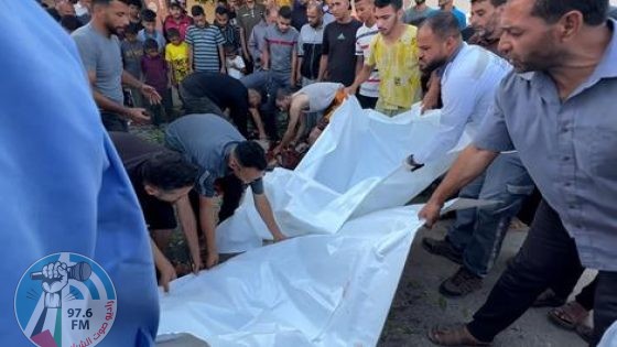 استشهاد أم وطفلها ورجل وزوجته ونجلهما في قصف الاحتلال عبسان الكبيرة ومواصي خان يونس