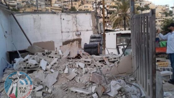 الاحتلال يقرر هدم منزل في حي البستان بسلوان