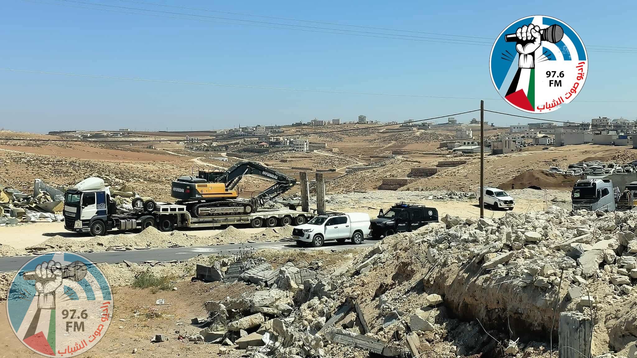 الاحتلال يهدم منشأة تجارية بمساحة 1500 متر مربع بالظاهرية جنوب الخليل