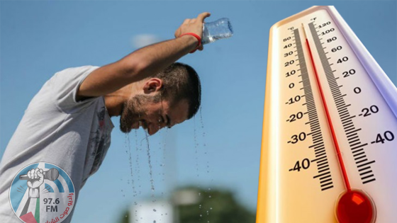 حالة الطقس: درجات الحرارة أعلى من معدلها بحوالي 7 درجات مئوية