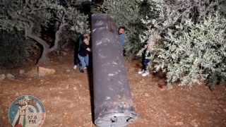 الدفاع المدني: 28 حالة سقوط شظايا وحطام صواريخ في الضفة خلال الـ24 ساعة الماضية