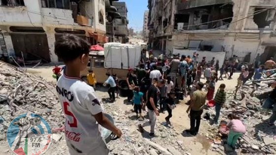16 شهيدا و100 مصاب في مجزرة جديدة يرتكبها الاحتلال بحق منتظري المساعدات وسط قطاع غزة
