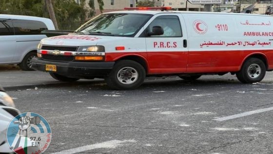 مستعمر يدهس شابا من كفر الديك غرب سلفيت