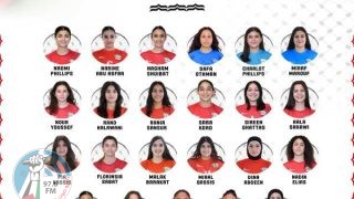 قائمة فدائي السيدات في تصفيات كأس آسيا 2026