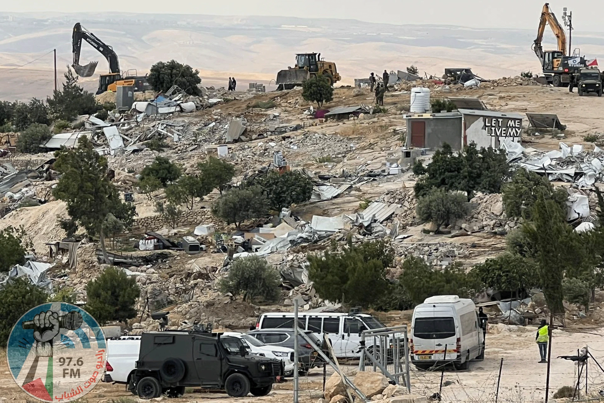 الاحتلال يعلن قرية خلة الضبع بمسافر يطا “منطقة عسكرية مغلقة”