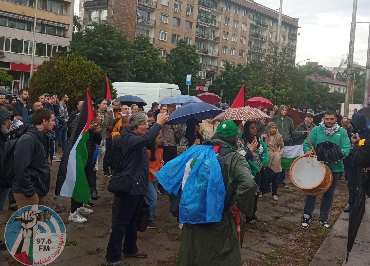 مسيرة حاشدة في مدينة بريمن الألمانية تنديدا بالعدوان المتواصل على غزة