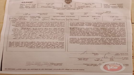 الاحتلال يسلم اخطارات بالهدم ووقف العمل في بناء منازل ومدرسة في منطقة “اشكاره”جنوب شرق يطا