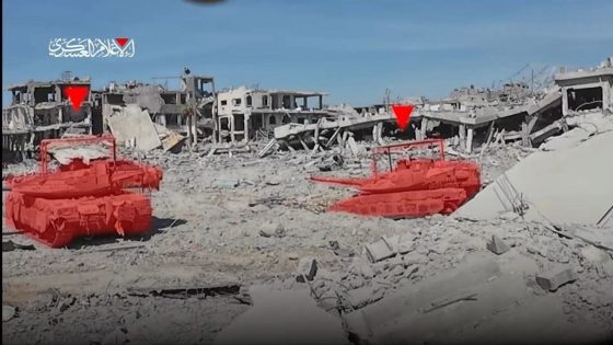 “القسام” تنشر مشاهد لعمليات استهداف جنود وآليات إسرائيلية بجباليا