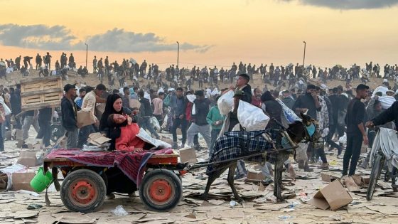 ارتفاع عدد شهداء منتظري المساعدات إلى 995 شهيدًا