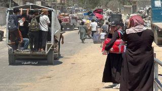 دبابات الاحتلال تبدأ بالعمل في دير البلح لأول مرة منذ بداية الحرب