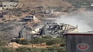 الاحتلال يهدم منزلاً وبئر مياه في رافات غرب سلفيت