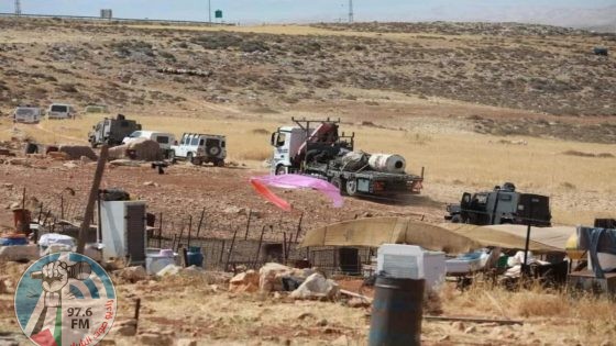 الاحتلال يشرع بعمليات هدم في عين الحلوة بالأغوار الشمالية