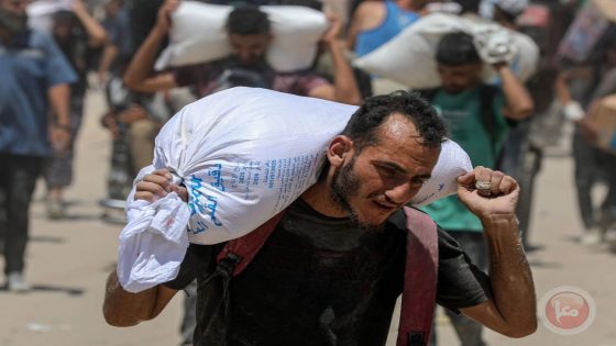 المؤسسة الامريكية: توزيع 28 ألف طرد غذائي في قطاع غزة خلال الـ24 ساعة الماضية