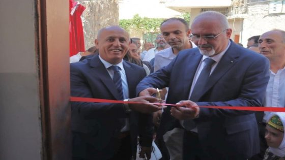 الوزير يفتتح دائرة زراعة وبيطرة ميثلون ويوقّع اتفاقية إنشاء متنزه بيئي في المغير
