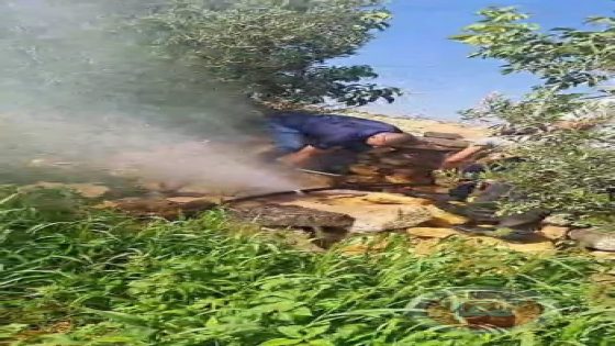 الوقائي بالتنسيق مع سلطة المياه يفكك شبكة لسرقة المياه في حلحول