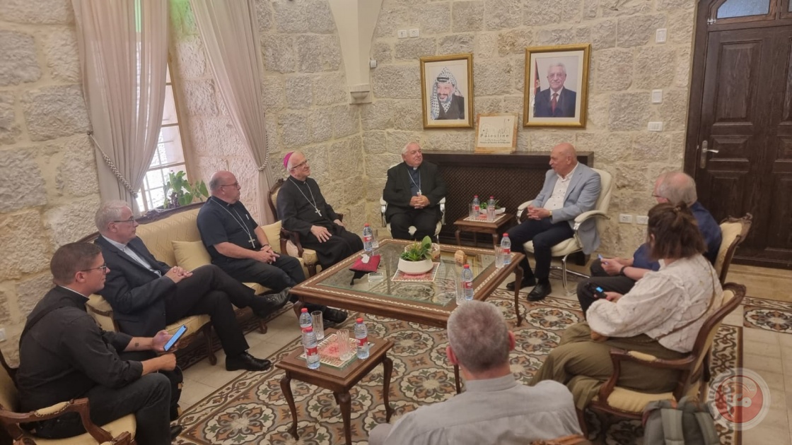 وزير السياحة والآثار يستقبل رئيس مجلس اساقفة فرنسا