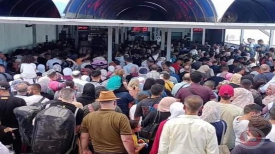 الداخلية لمعا: لا عودة من الجسر بسبب ورقة ناقصة بعد اليوم