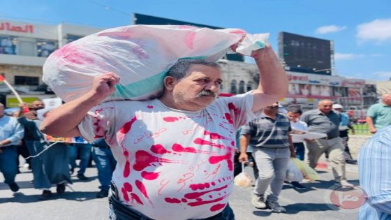 صور- فعاليات جماهيرية في الضفة تضامنا مع غزة