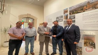 الجعبري يستقبل جراد ويبحث معه دعم مشاريع البلدة القديمة