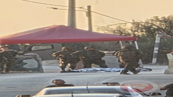 جنود الاحتلال يعدمون شابا على حاجز عسكري بنابلس
