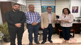 مؤسسة فلسطين الخير في زيارة الشركة الأهلية للتأمين
