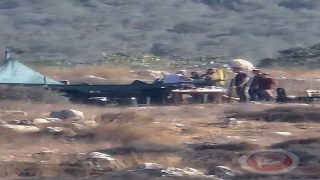 مستوطنون ينصبون خياما على أراضي دير استيا غرب سلفيت