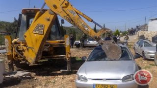 إتلاف 346 مركبة ودراجة نارية غير قانونية في نابلس