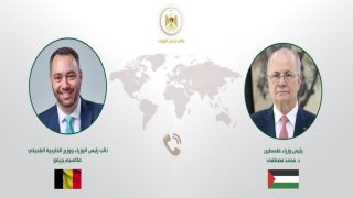 مصطفى وبريفو يبحثان وقف إطلاق النار في غزة