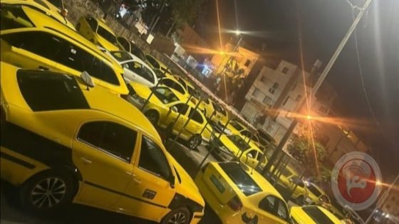 إضراب لسائقي العمومي في الخليل.. وانقسامات في الرأي حول قرار المحافظ