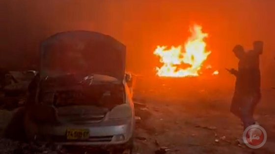 موجة إرهاب استيطاني في رام الله: إحراق مركبات في المغير ودير دبوان تحت حماية الجيش