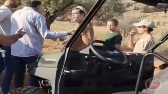 المستوطنون يهاجمون قاطفي الزيتون في سلفيت