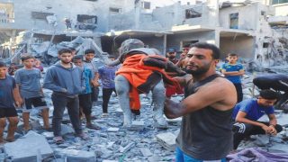خمسة شهداء ومصابون في قصف الاحتلال لوسط قطاع غزة