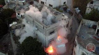 جيش الاحتلال يفجر منزل الشهيد محمد طه في بلدة قطنة